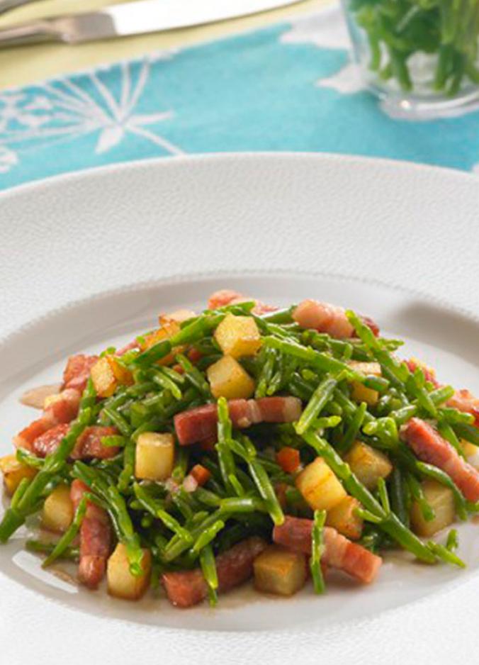 Salade de salicornes balsamique