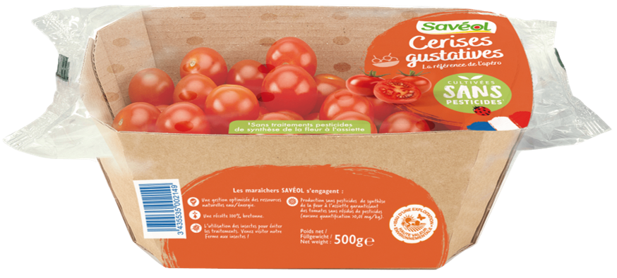 Cerise Savéol Flow pack Sans pesticides