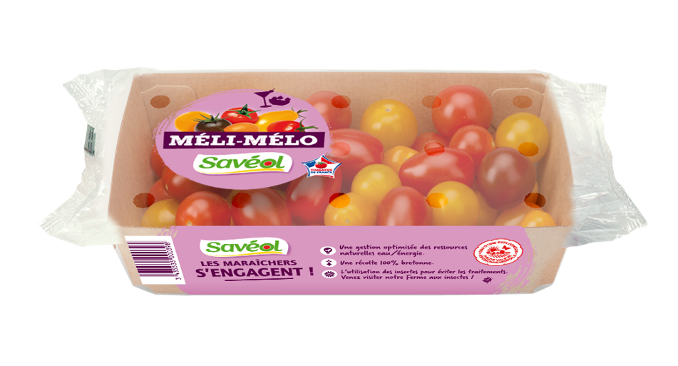 tomates méli-mélo saveol 350g