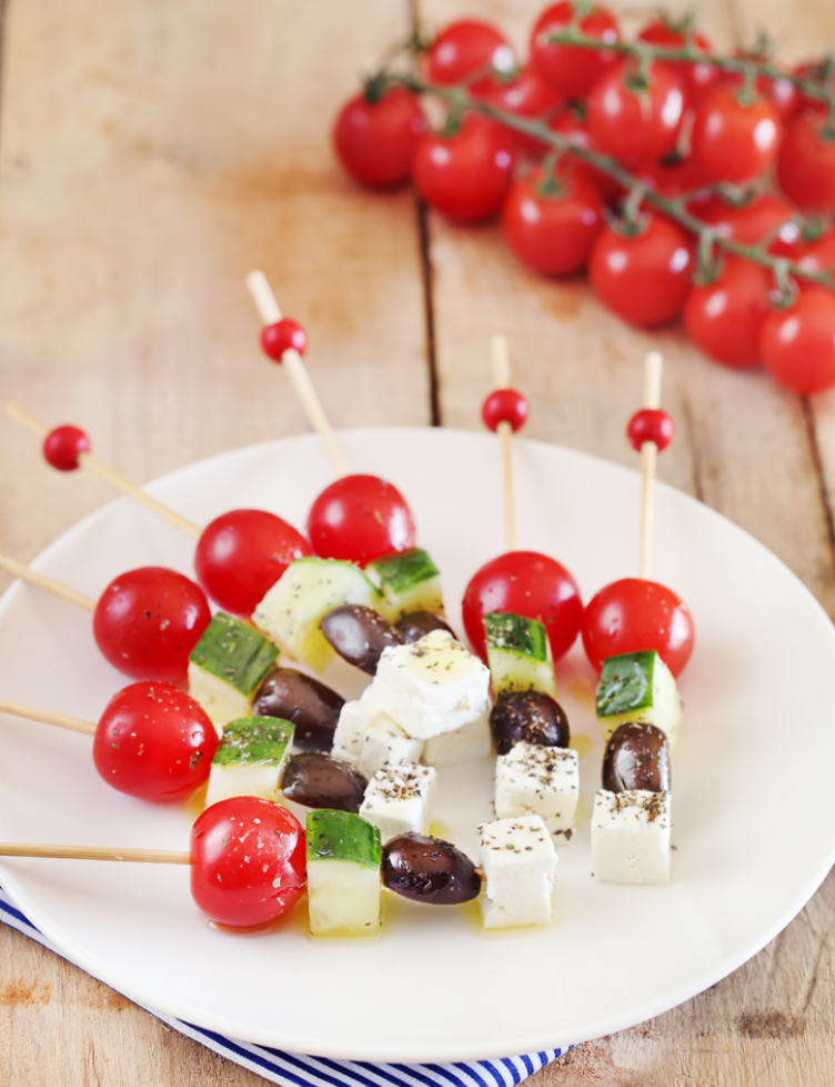 brochette salade grecque brochette salade grecque