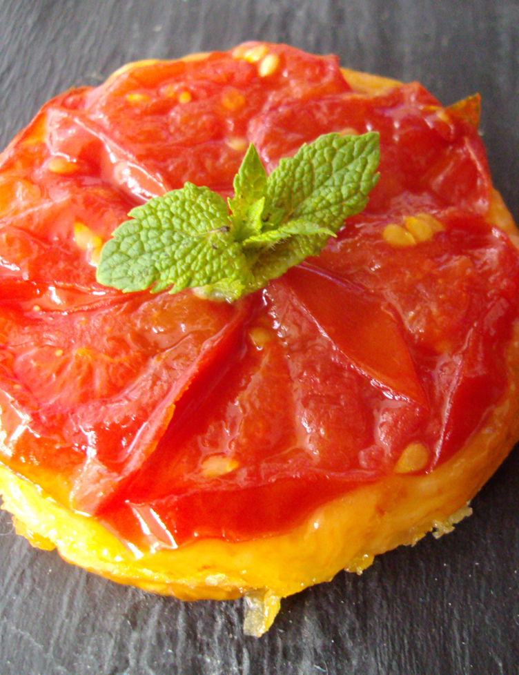 Tartelette tatin tomate romanella Tartelette tatin tomate romanella