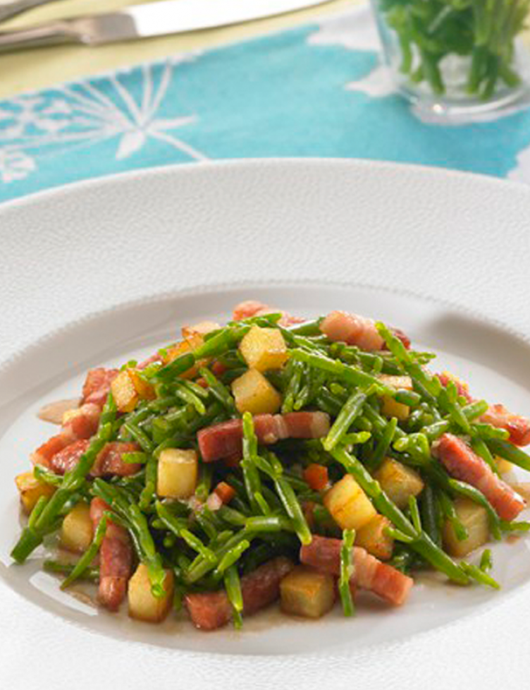 Salade de salicornes balsamique Salade de salicornes balsamique