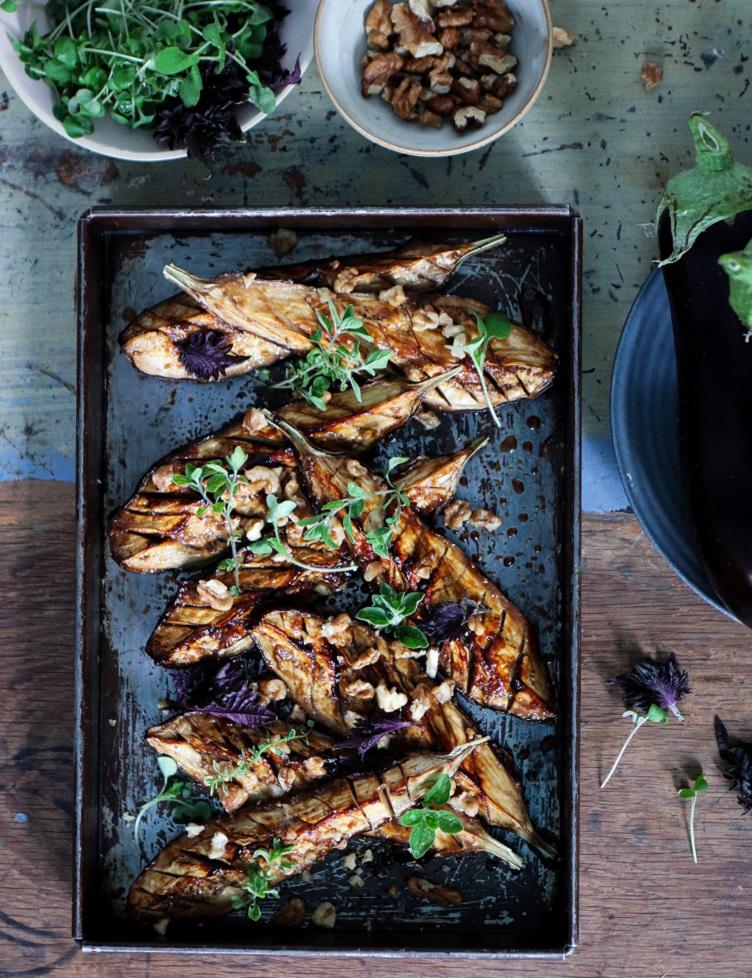 Aubergine au miso angele ferreux