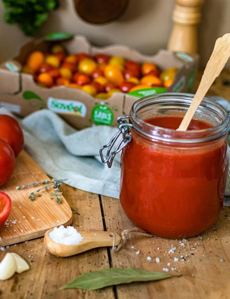 Recette Coulis de tomates Savéol Recette Coulis de tomates Savéol