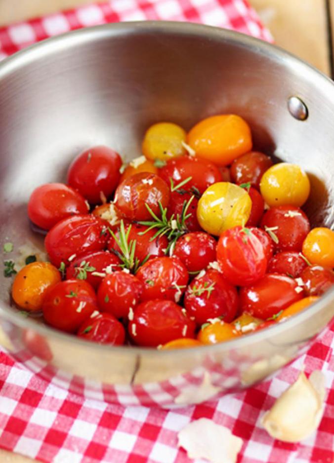 Tomates méli mélo confites