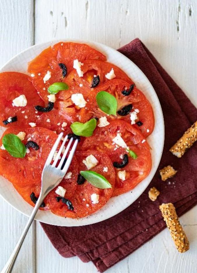 Carpaccio belle de coeur 