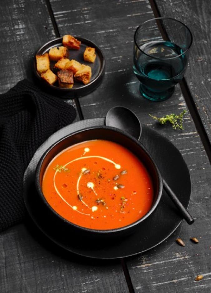 Soupe de tomates Savéol